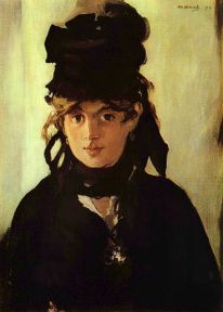 Potret Berthe Morisot- Eduard Manet